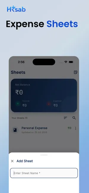 Hisab – Expense Management screenshot 1