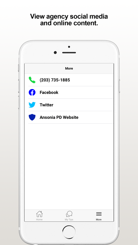 #3. Ansonia PD (iOS) 由: Ansonia Police Department