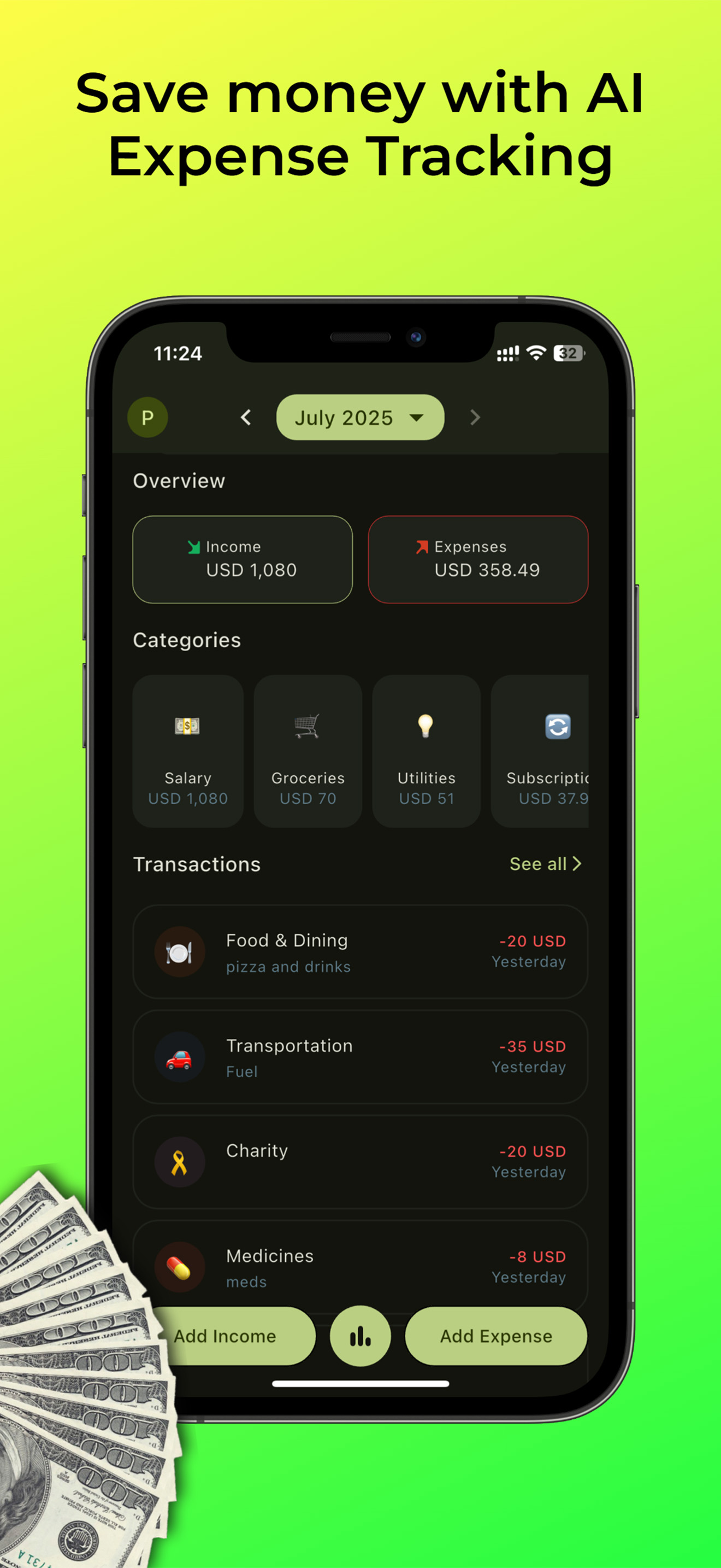 Budget & Expenses - WalletGPT