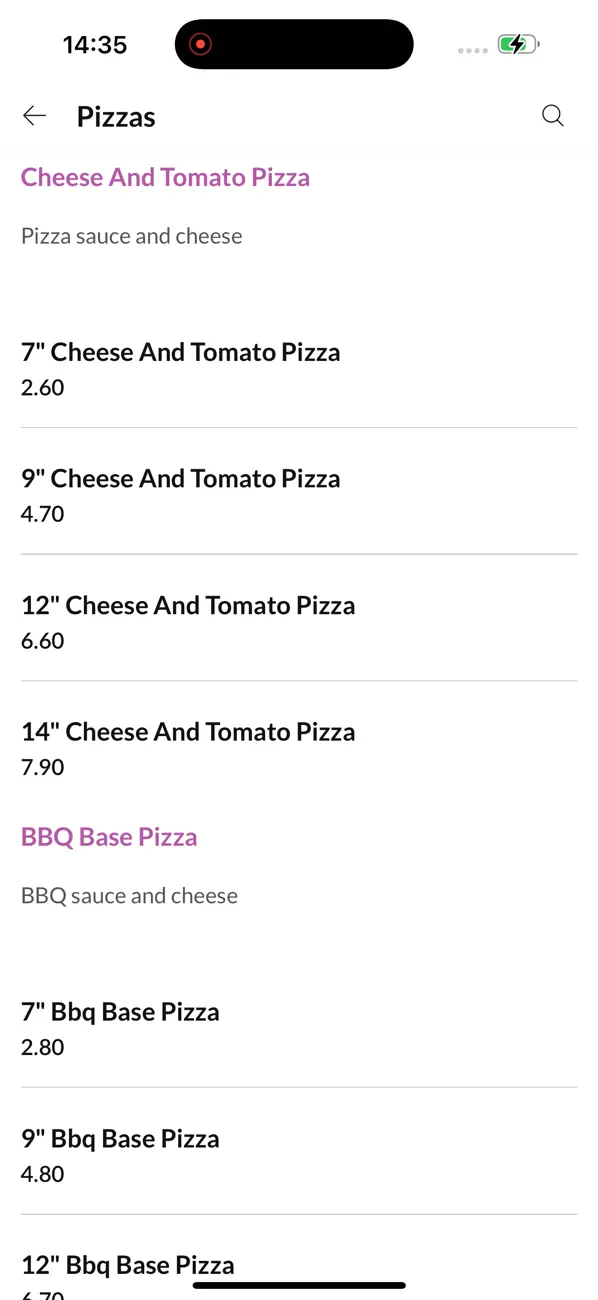 Screenshot #3 pour Favourite Fast Food.
