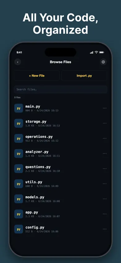 Python ⁺ Code Compiler IDE App screenshot 3