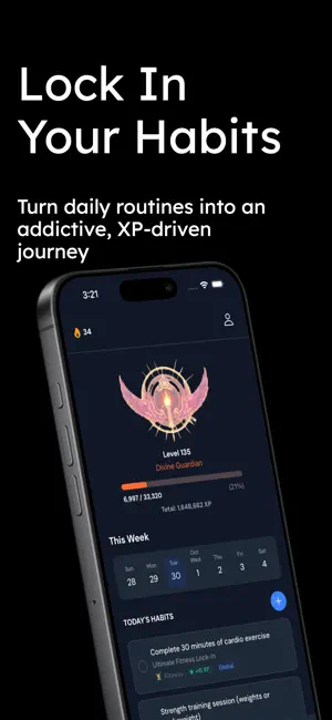 Lock In Daily - Habit Tracker screenshot 1