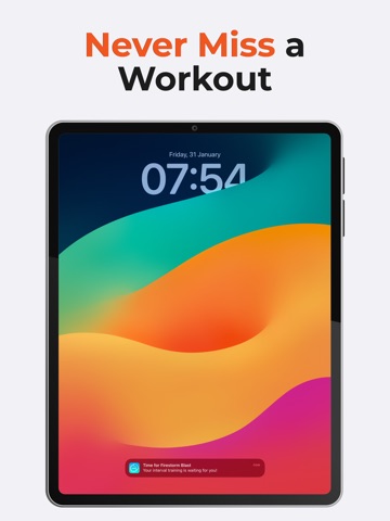 Workout Timer: HIIT Coach iPad screenshot