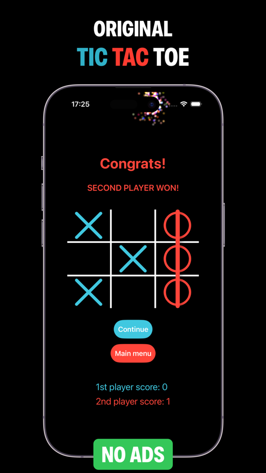 #1. TicTacToe: X & O Board Game (iOS) 由: ISTACK DEVELOPMENT