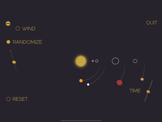 Dance of the Planets iPad screenshot 3 - Music app