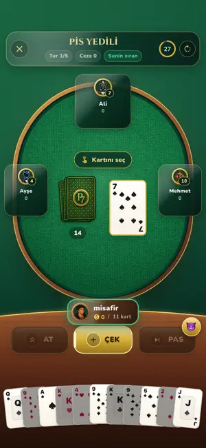 Pis Yedili: Online screenshot 2
