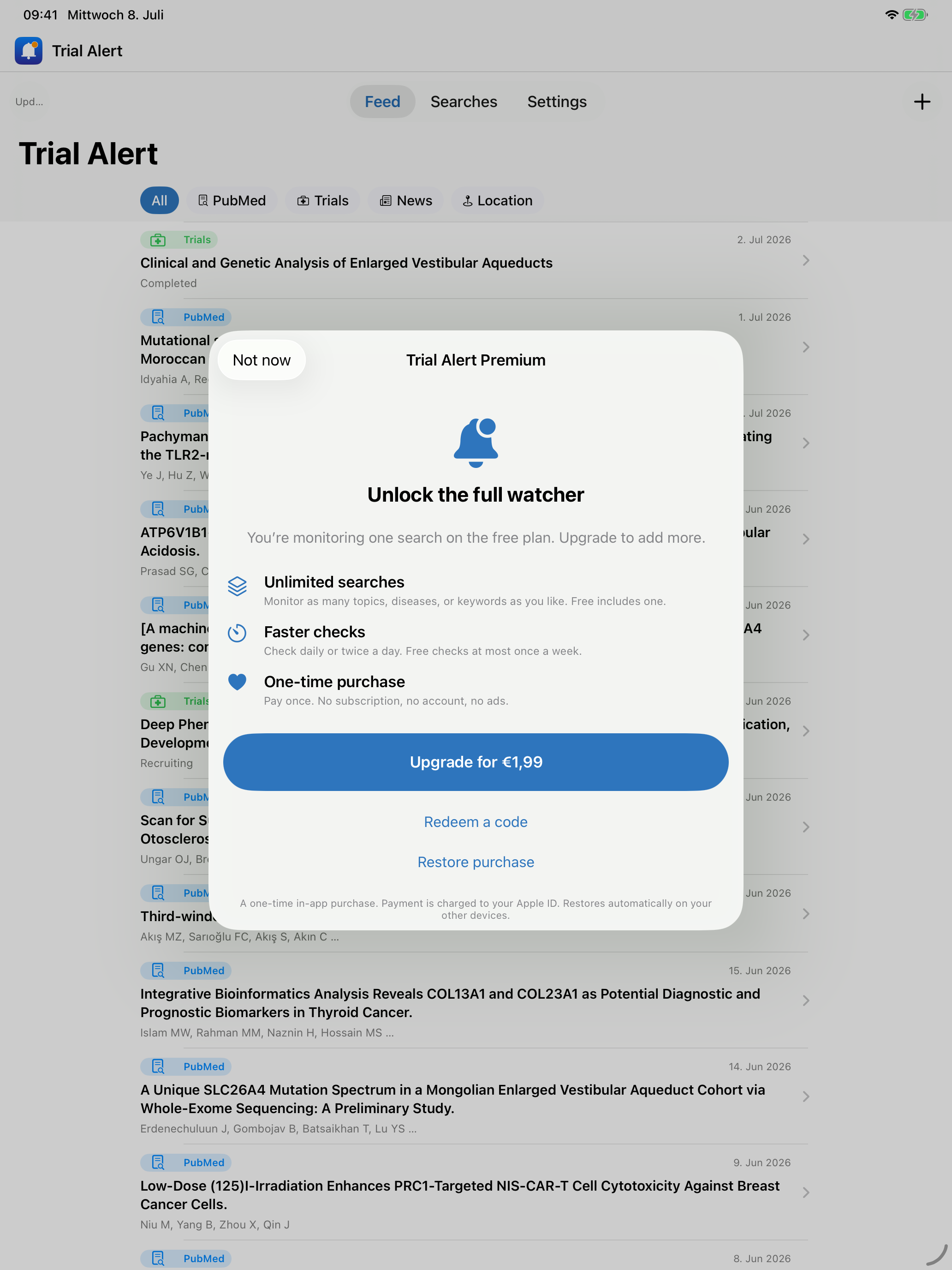 Trial Alert screenshot 10