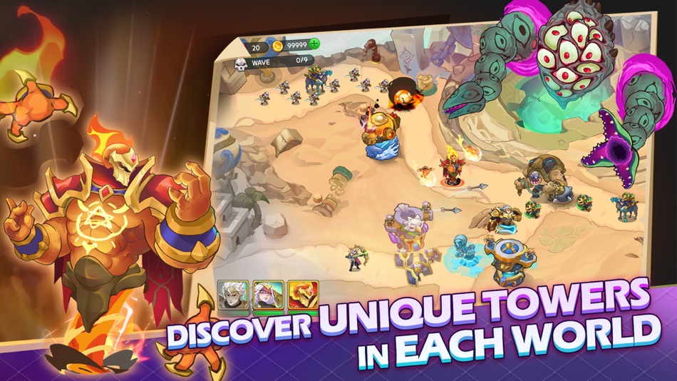 #2. King Of Defense III: Survival (iOS) โดย: Nguyen Hieu