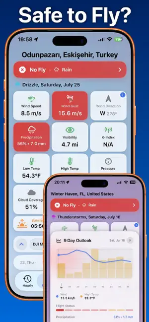 Drone Weather - Weather4Fly screenshot 4