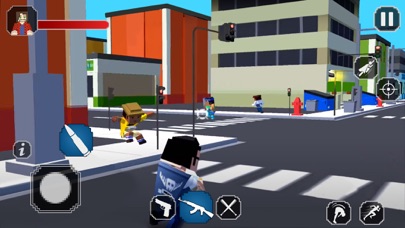 Block Dude Theft Mafia City 3D Screenshot