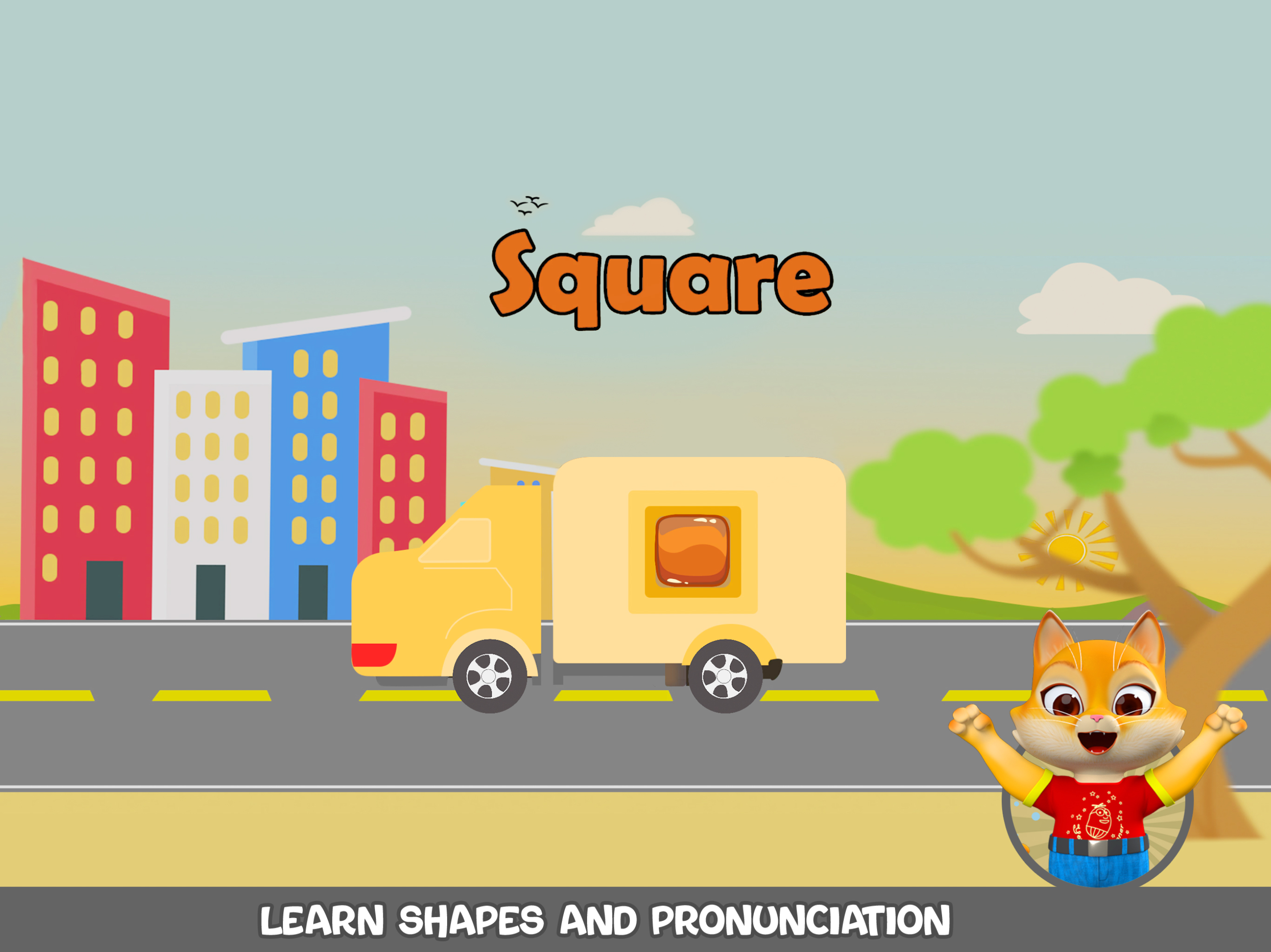 Shapes & matching games kids