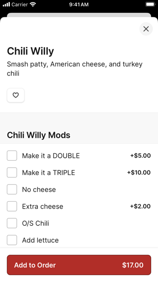 App screenshot
