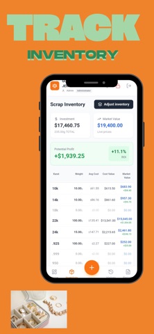 Gold Manager Pro screenshot