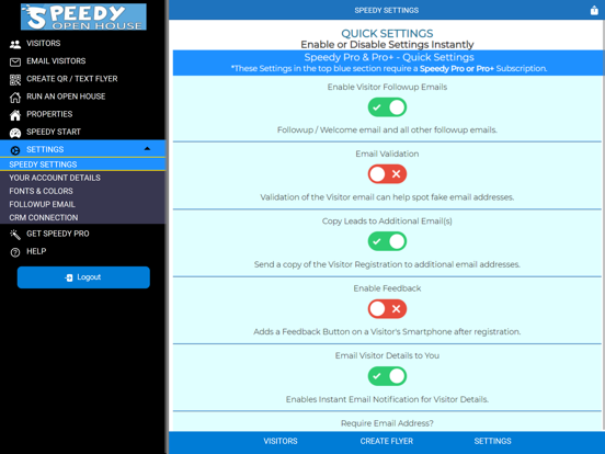 OPEN HOUSE: SPEEDY OPEN HOUSE iPad screenshot 10 - Productivity app