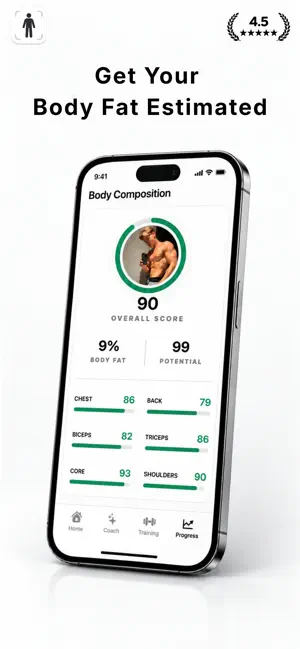 LEAN - body fat scanner screenshot 1