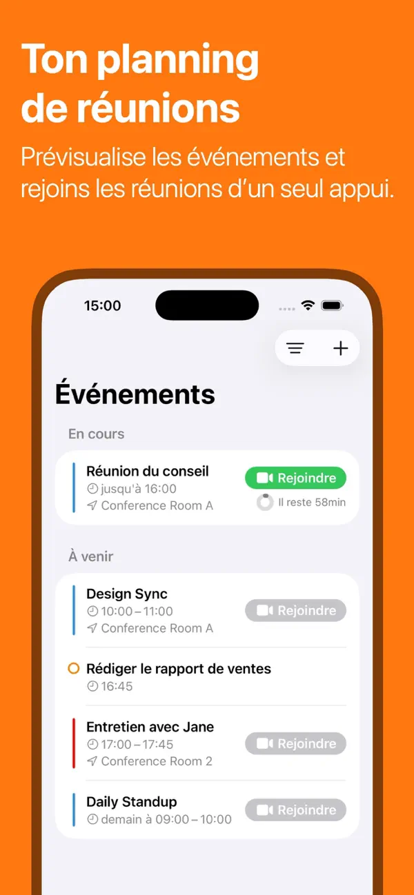 Screenshot #3 pour Rappel de réunion In Your Face