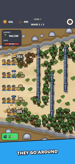 Draw the Wall! Zombie Defense screenshot 3
