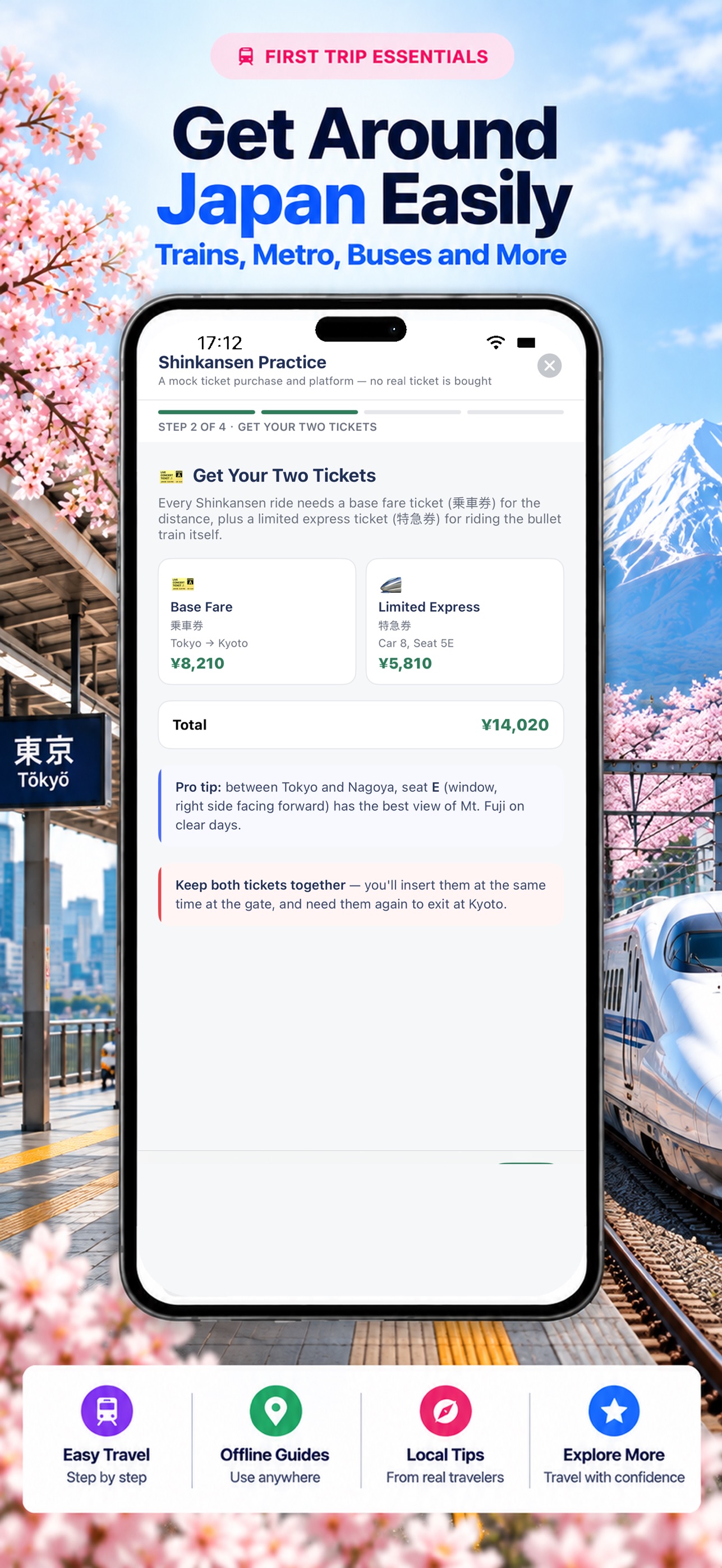 Screenshot 3 of First Time in Japan