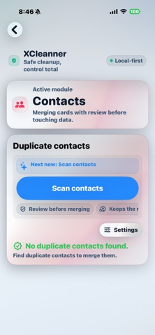 XCleanner screenshot