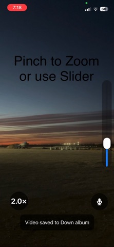 VolShot - Sports Clip Camera screenshot