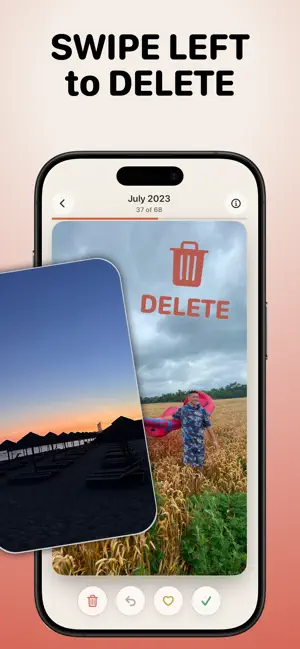Rewind Swipe Photo Cleaner screenshot 2