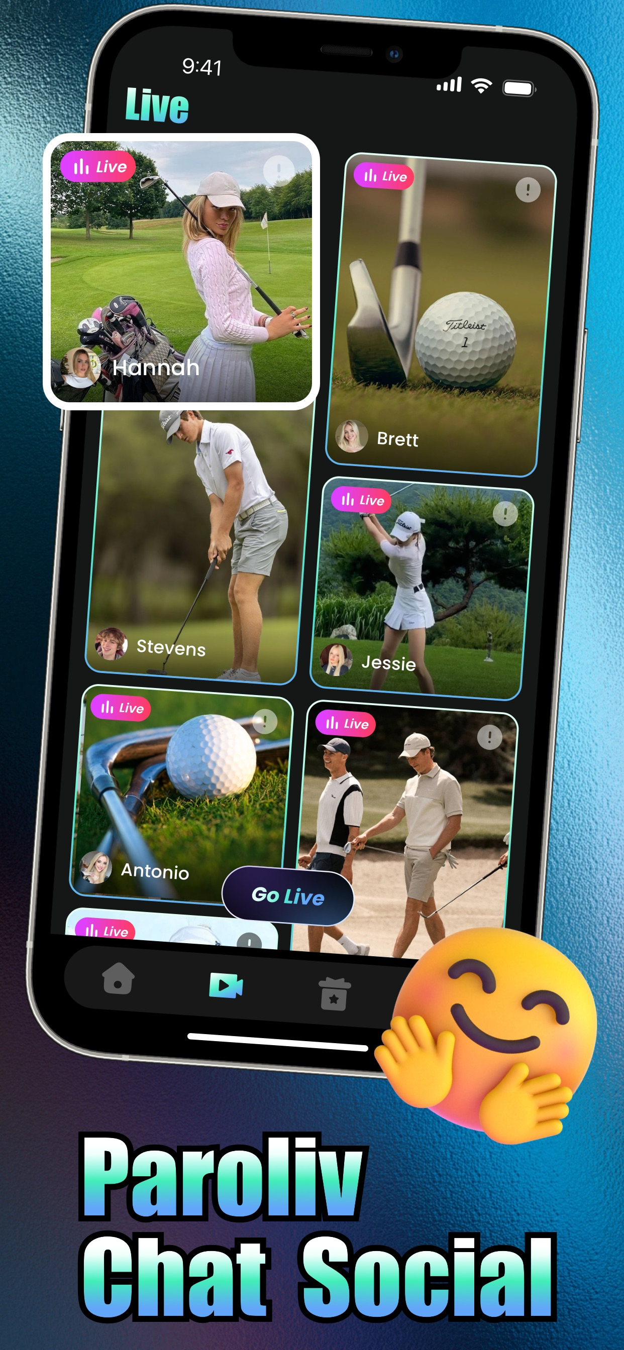 Paroliv:Live Chat & Share screenshot 4