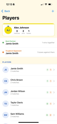 PadelPoints screenshot
