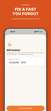 Fasting Tracker & Timer App screenshot 2