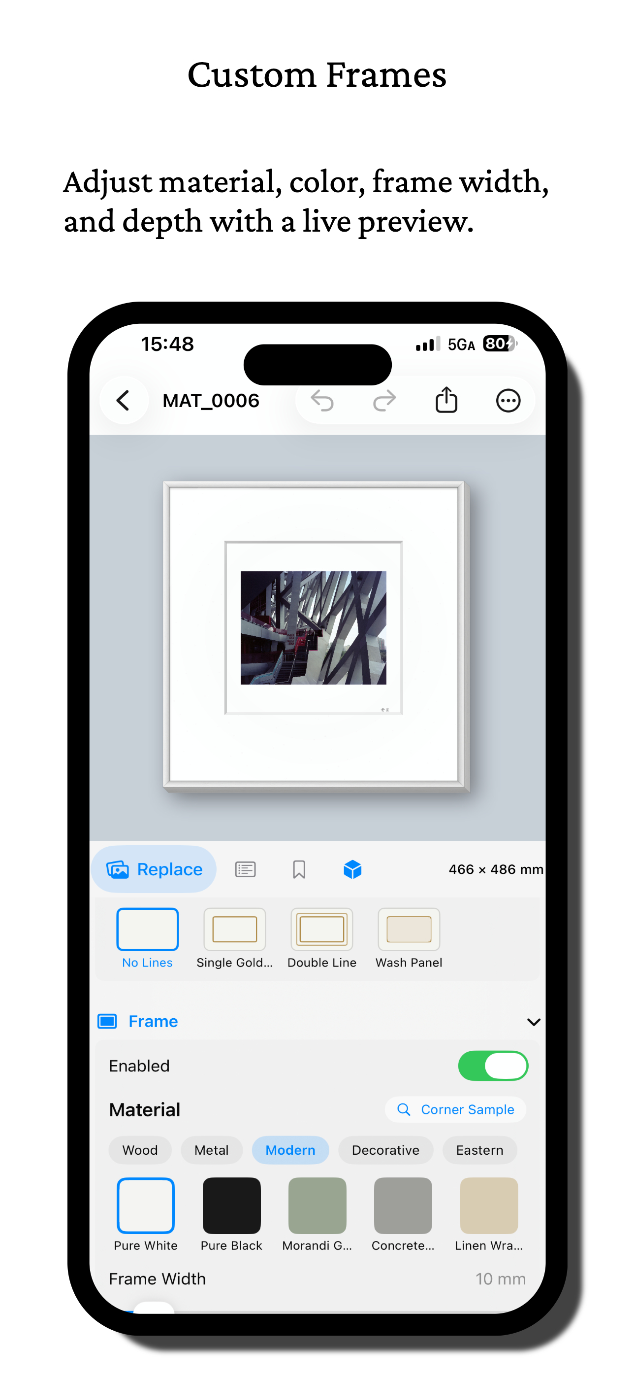 MatGlass screenshot 3