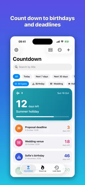 Countdown Widget: NanoCount screenshot 2