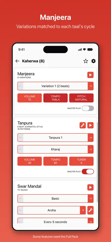 Rhythm with Tabla & Tanpura screenshot 6 of 7