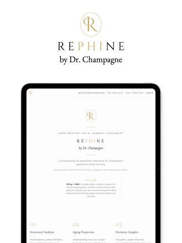 Rephine by Dr. Champagne iPad screenshot