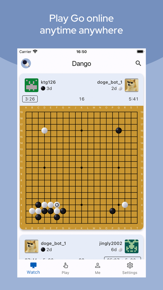 #1. Dango - Play Online Go Game (iOS) 由: 美仙 梁
