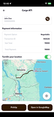 TruckScanner (Driver) screenshot