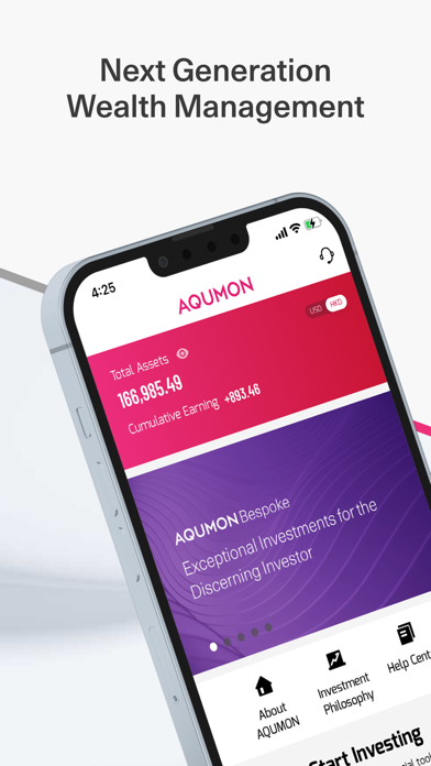 AQUMON - The Money Making App Screenshot