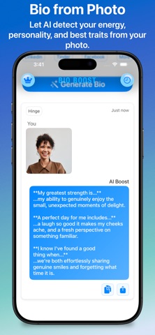 Bio Boost – AI Bio Generator Screenshot 2 of 4