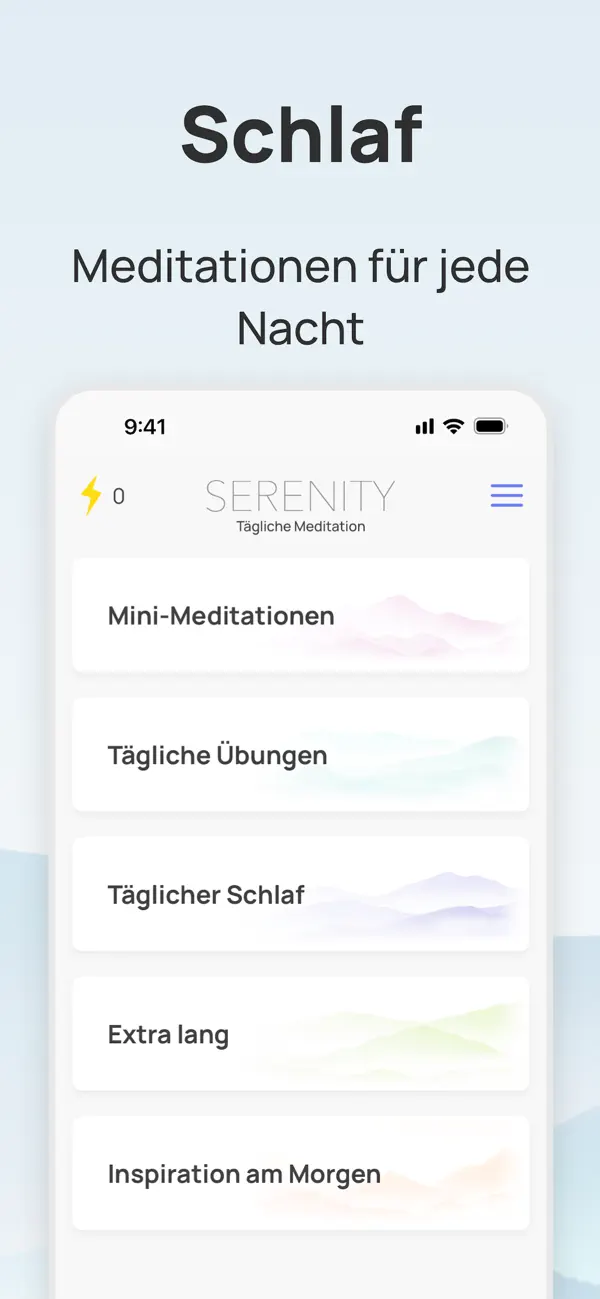 Serenity - Geführte Meditation Screenshot 3