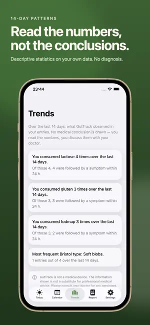 GutTrack — Gut Journal screenshot 3