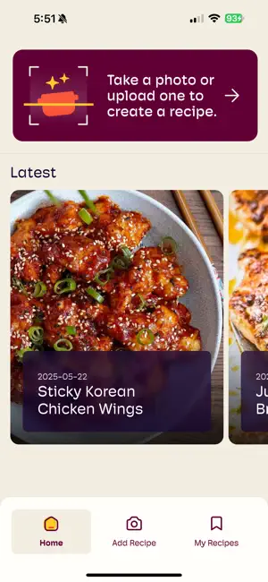 Photo2Recipe screenshot 2