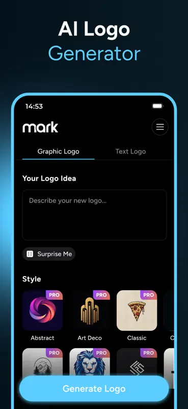 AI Logo Generator - Mark screenshot 6 of 7