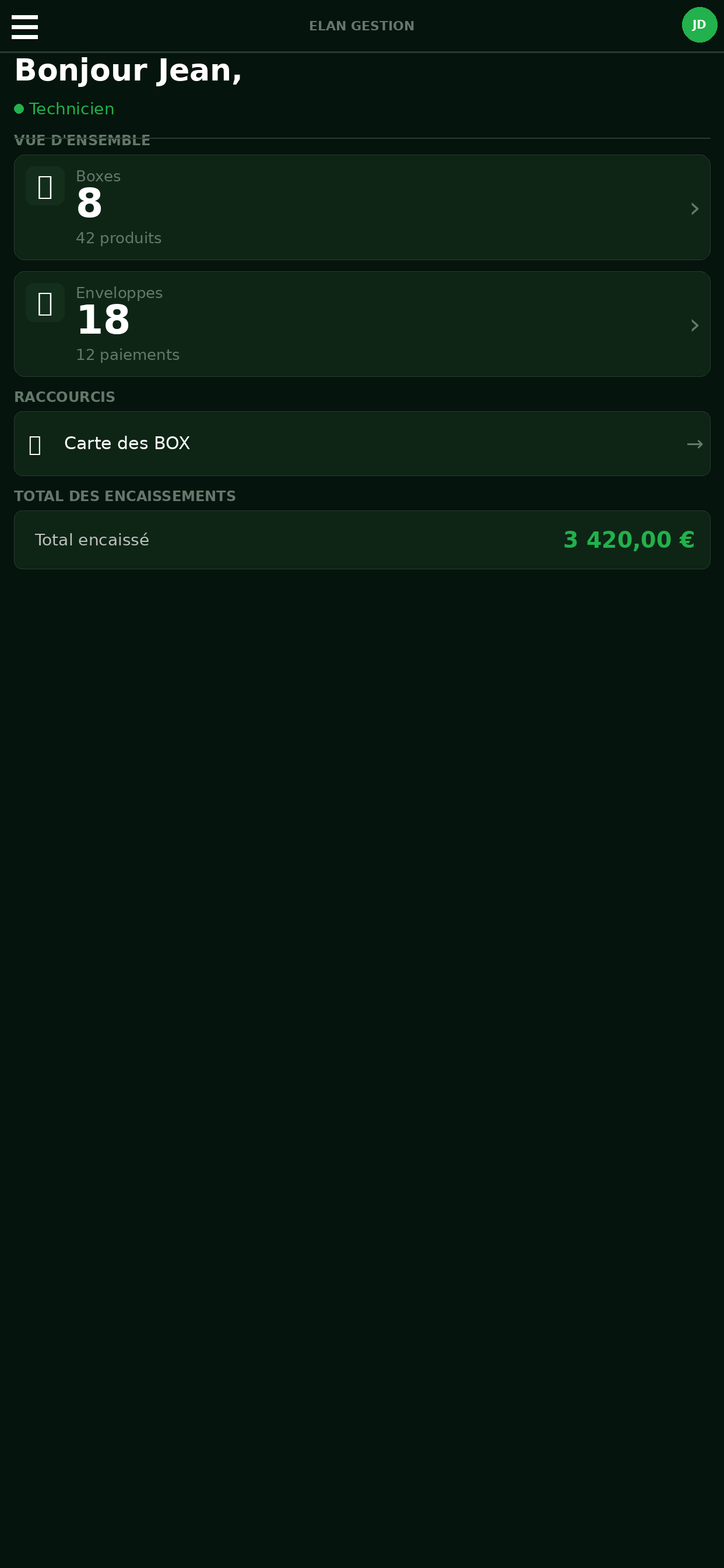 ELAN GESTION screenshot 4