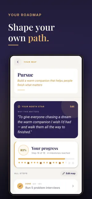 Pursue: Dream & Life Coach screenshot 4