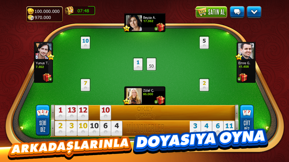 #1. Okey Plus (iOS) 由: Zynga Inc.