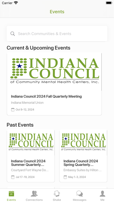Indiana Council Screenshot