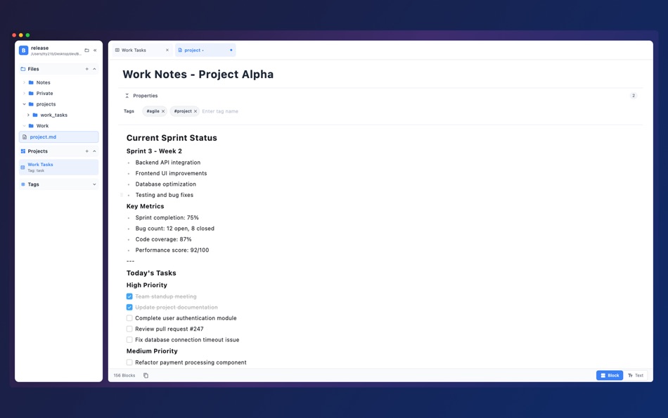 #4. Block.md: Block Style Markdown (macOS) Podle: Tatsuya Inoue