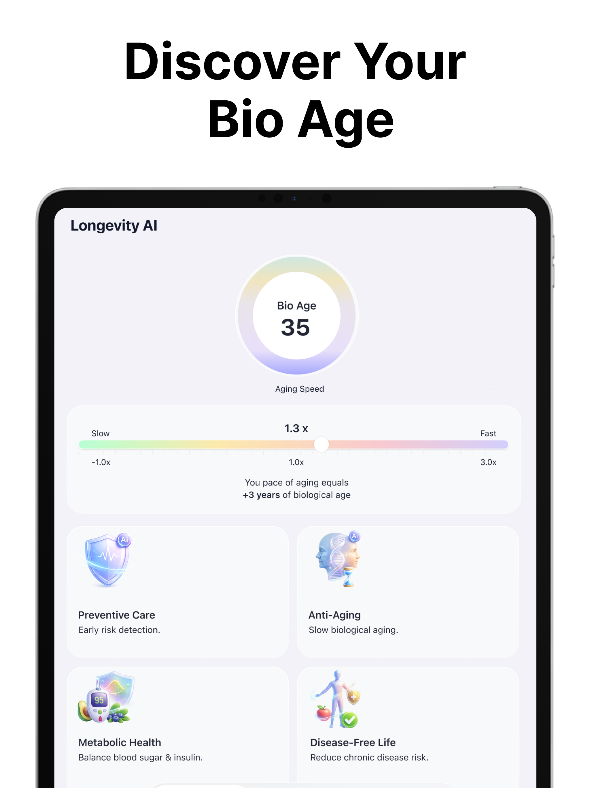 Longevity AI App screenshot 5