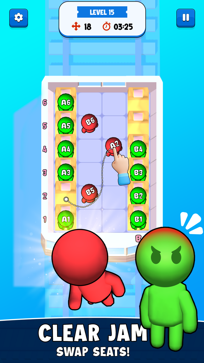 Bus Seat Jam Master 3D