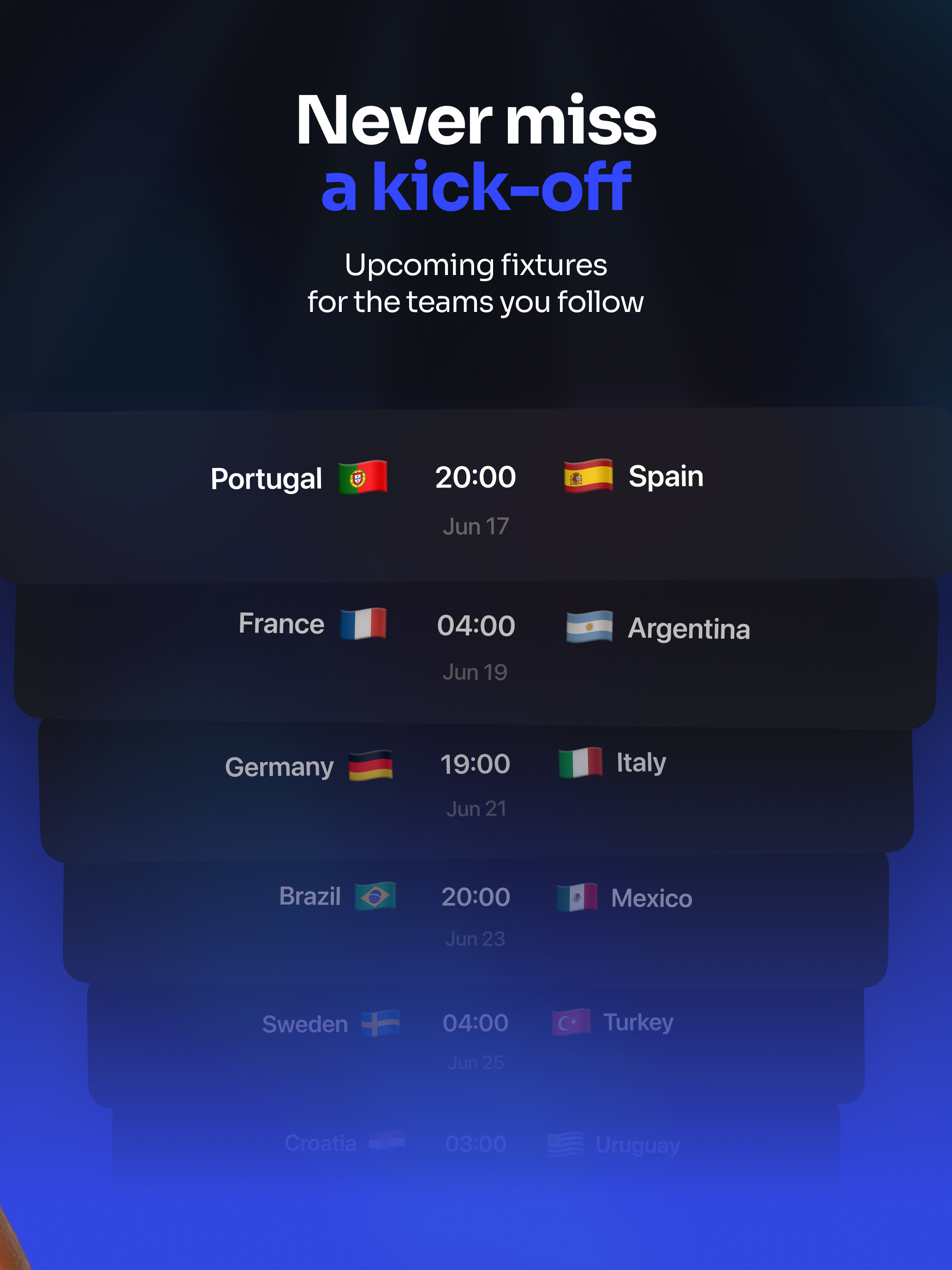NameScore: Live Sports Scores screenshot 8