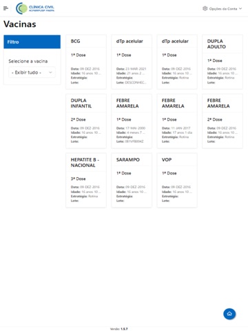 Clínica Civil HCFMRPUSP FAEPA iPad screenshot