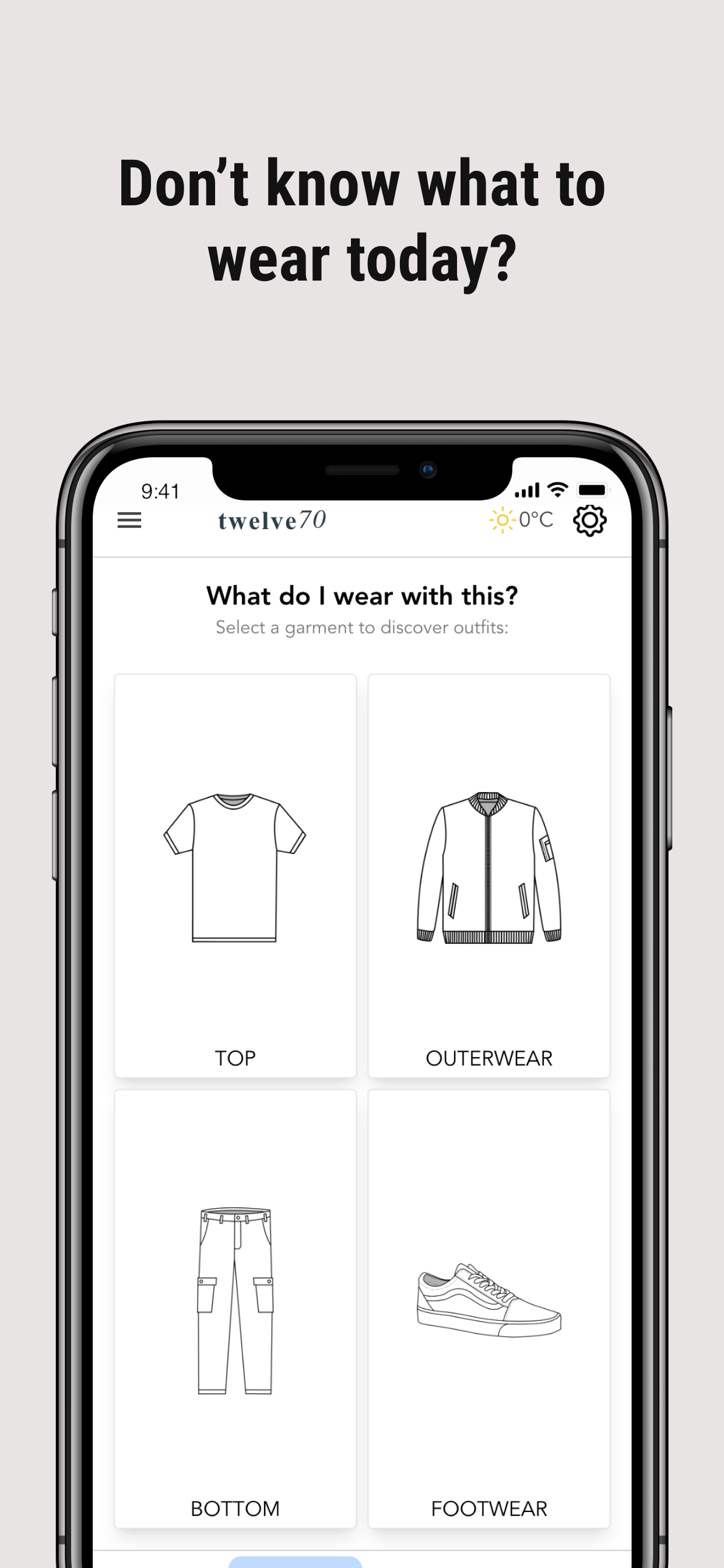 Twelve70: Outfit Generator